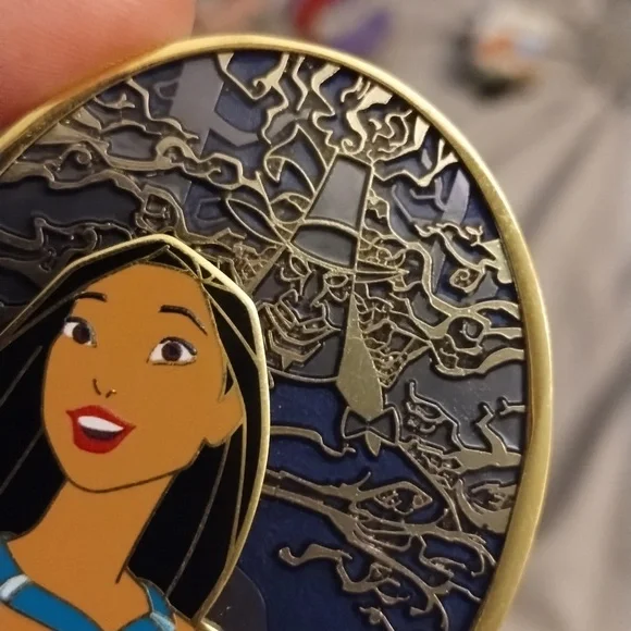 Disney Hollywood Studios Pochanontas with John Radcliff in the distance LE 400 - Picture 5 of 5